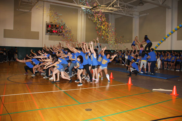 Student Teams Compete in the Black & Blue Olympics