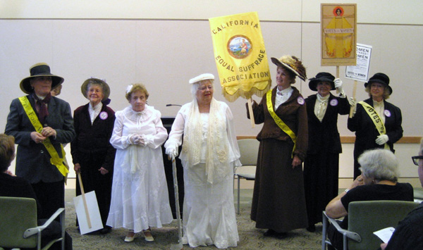 California Women's Suffrage Movement Comes to Life in Drama Commissioned by Library