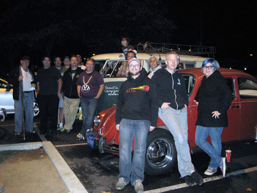 Volkswagen Enthusiasts Swap Stories and Information at Weekly Parking Lot Meetup