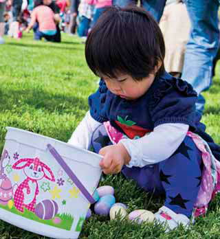 Kids Have an Egg-cellent Time at City Easter Egg Hunt