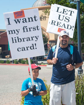 200 Turn Out to Protest County Halt to Northside Library Completion