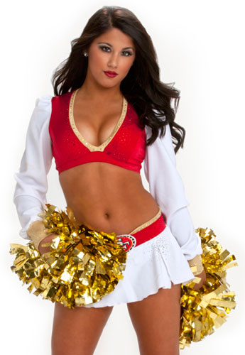 Gold Rush Cheerleader Shares Her Super Bowl Experience
