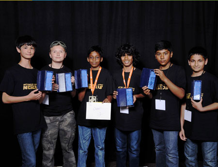 Local 6th Grade Students Win First Prize in the Tech Challenge Competition
