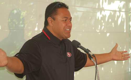 Four-time 49ers Super Bowl Champ and Polynesian Sports Hall of Famer Jesse Sapolu Speaks at Mission College