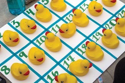 Ducks Race to Support Girl Scouts