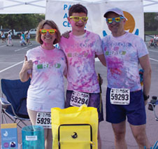 Colorful Run Supports Autism Center