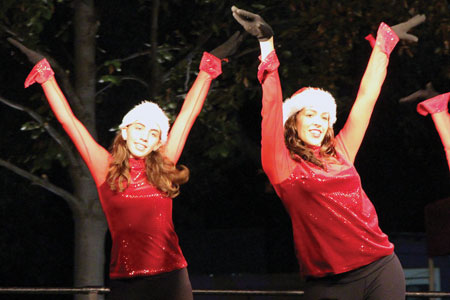 Let There Be Holiday Light: Santa Clarans Turn Out for Annual Tree Lighting