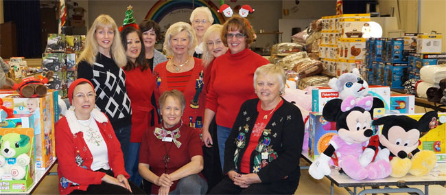 Soroptomists' Christmas Store Brightens Holidays for Shoppers in Need