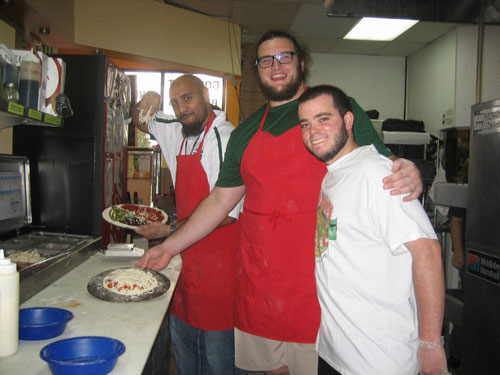 Pizza Party Cooks Up Holiday Treat for PACE Students