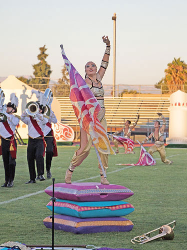 Vanguard Wins Hometown Competition, Continues to Improve Show
