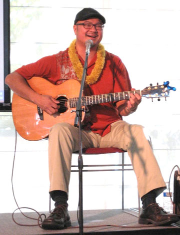 Award-Winning Slack Key Guitarist's Music and Aloha Message Strike a Chord with Mission College Students