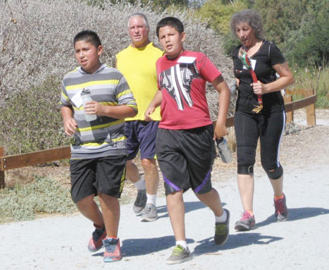 Native American Relay Team Catches the Spirit at Ulistac Natural Area