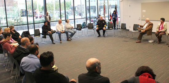 Residents Chat with the Chief at Northside Library