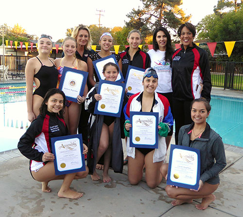 Synchronized Swimming Athletes with Disabilities Making Waves