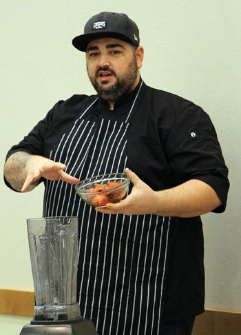 Bay Area Chef Visits Library for February Food Fest