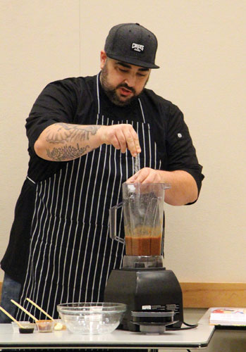 Bay Area Chef Visits Library for February Food Fest