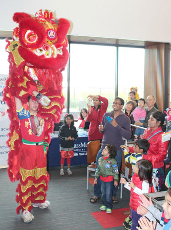 Northside Library Drums in Lunar New Year