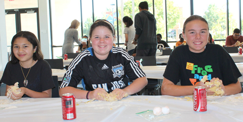 Teens Make Pasta from Scratch at Northside Library