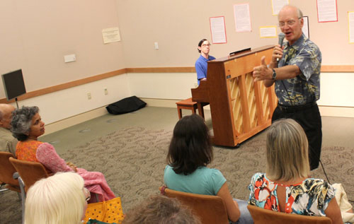 Students Sample New Songs At Adult Singing Class