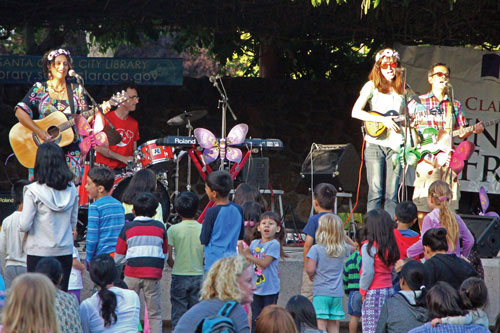 Family Fun Night Continues with Alison Faith Levy and the Big Time Tot Rock Band