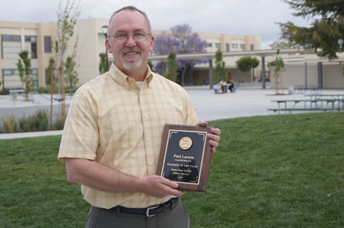 Paul Larson is Named SCUSD's Teacher of the Year