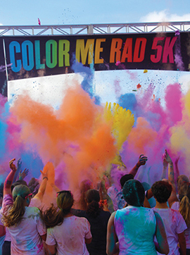 Colorful Run Benefits PACE