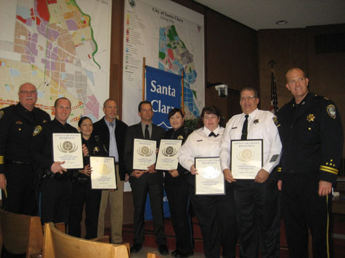 Santa Clara Police Department Honors 21 Officers