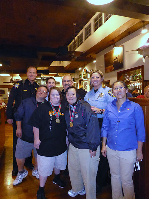 Diners Put Hands in Pockets (Not Up) on Tip-a-Cop Day at Fish Market Restaurant