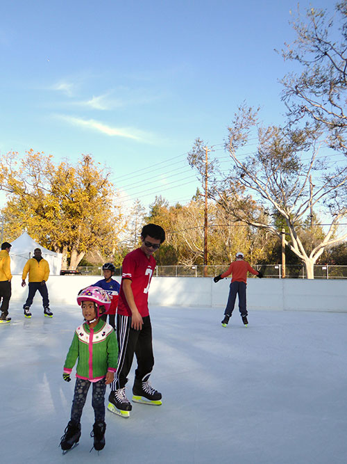 Ice Skating at Central Park