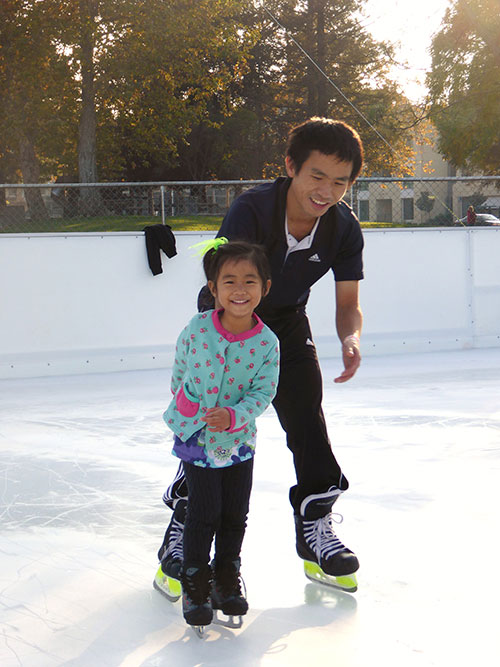 Ice Skating at Central Park