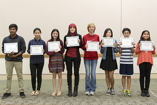 Library Teen Essay Contest Recognizes Winners