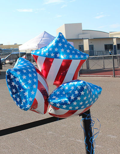 Santa Clara High School Celebrates Armed Forces Night During Sept. 11 Football Game