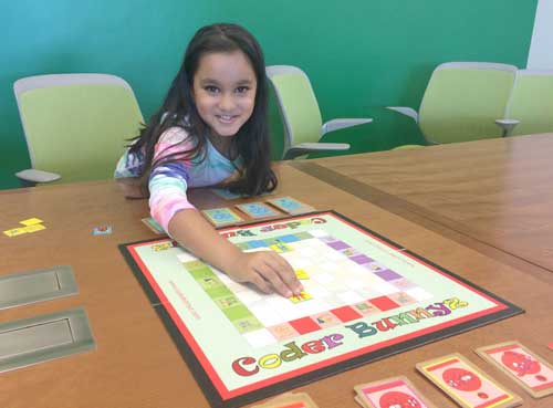 Second-Grade Student Creates Board Game to Teach Coding Concepts