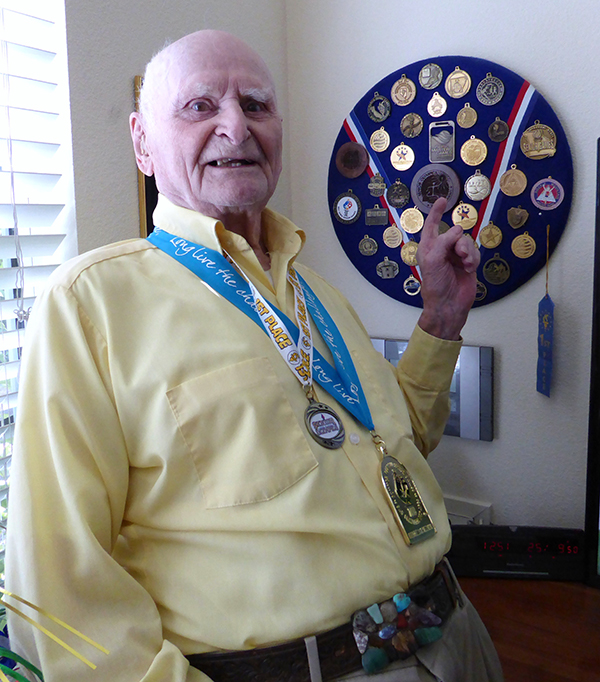 Santa Clara Centenarian Makes Sports History