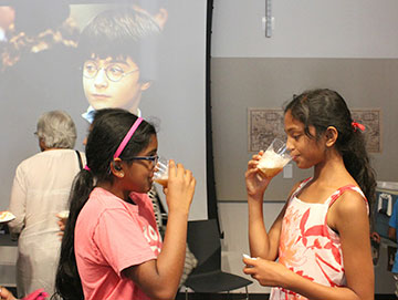 Quidditch and Butter Beer at Northside Library's Second Anniversary Celebration