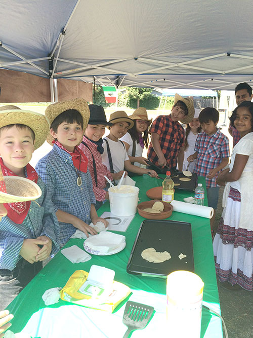 Gold Panning and Square Dancing at Laurelwood School's California History Day