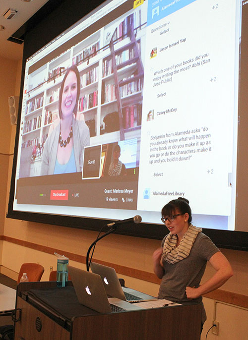 Author Marissa Meyer Gives Virtual Library Talk