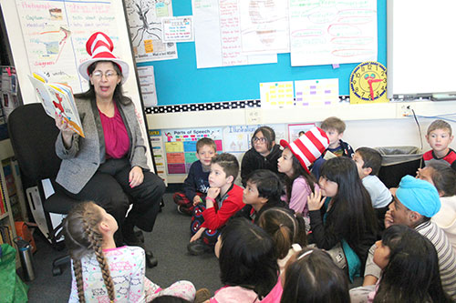 Bowers Elementary School Celebrates Read Across America