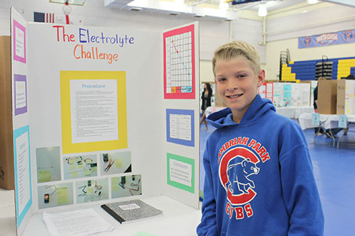 Over 330 Students Participate in District Science Fair