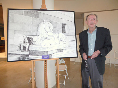 Artist Clarence Tower Honored at Triton Museum Reception
