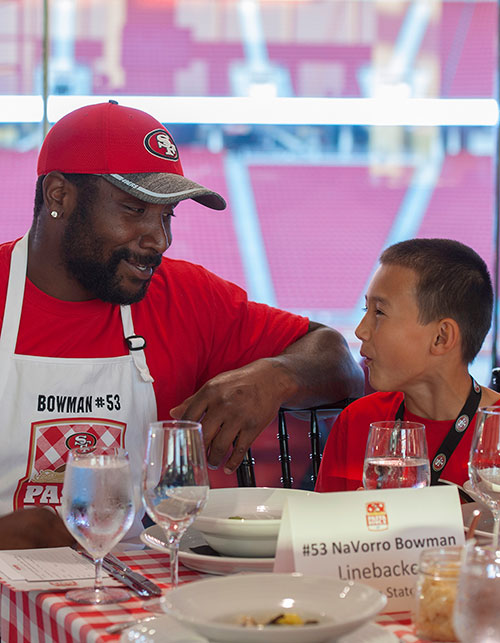 49ers Kick Off Season With Annual Pasta Bowl Charity Dinner