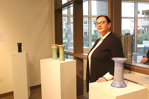 A Variety of Media Displayed at Mission College's Art Faculty Exhibition