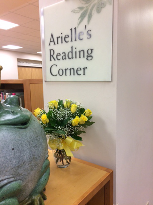 Arielle's Reading Corner Provides Cozy Lounging Area Inside Library
