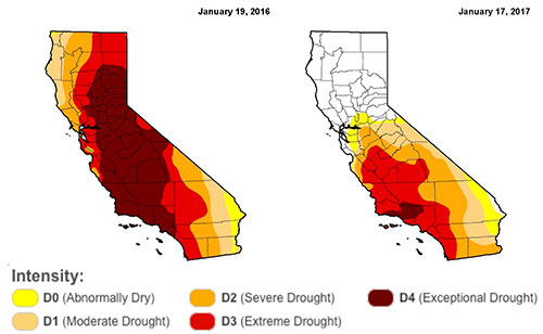 The City's Drought Conditions Improve
