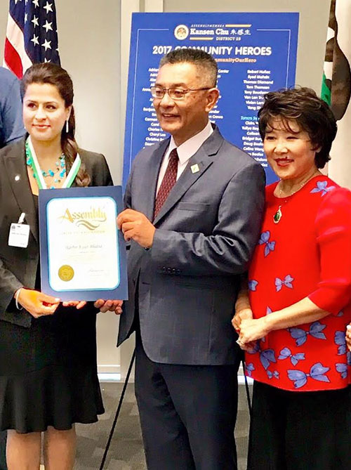 Assembl ymember Kansen Chu's 3rd Annual Community Heroes Awards Ceremony Recognizes Santa Claras