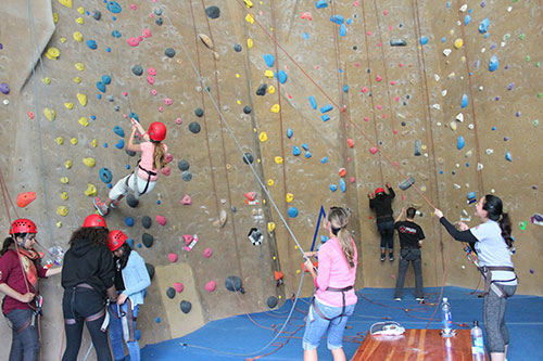 The Sky's the Limit at Planet Granite's Outing for Santa Clara Middle School Students