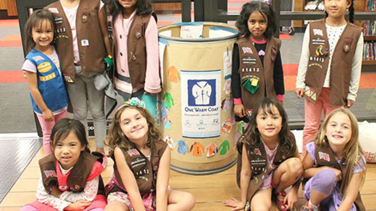 Girl Scout Troops from Don Callejon School Support Coat Drive for One Warm  Coat - The Silicon Valley Voice