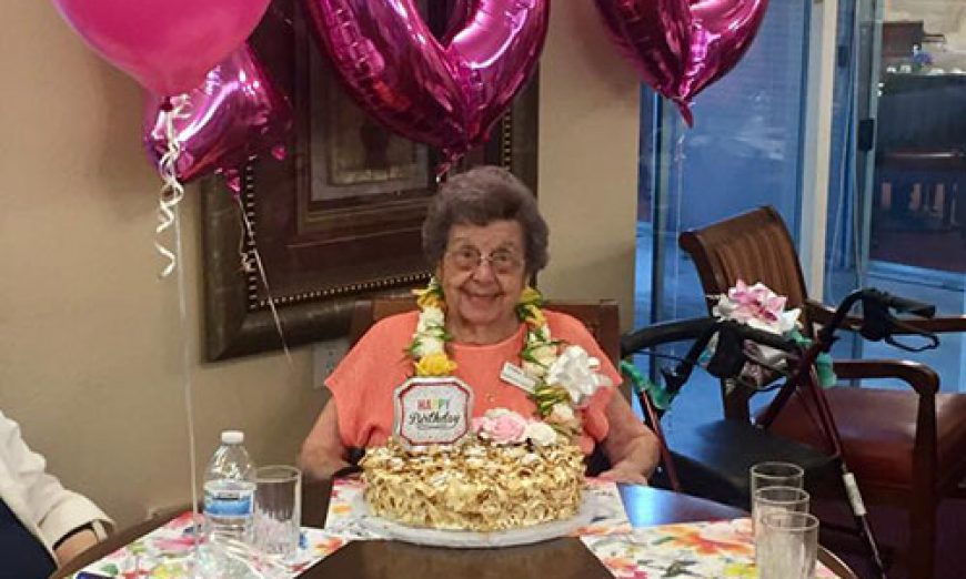Marion Quetano Becomes a Centenarian