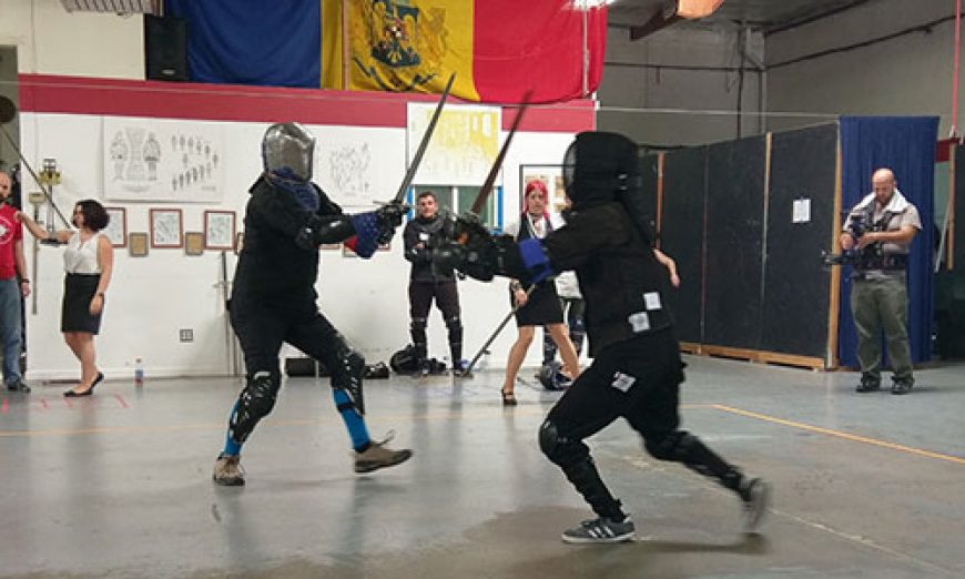 Sword Fighting Competition a Striking Success