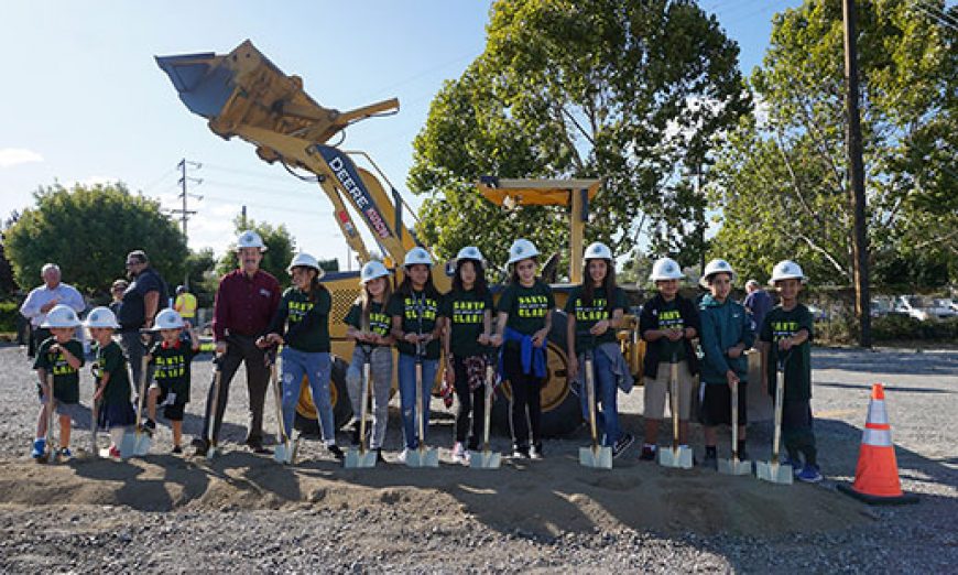 Shovels Come Out for Groundbreaking of New City Park and Community Garden